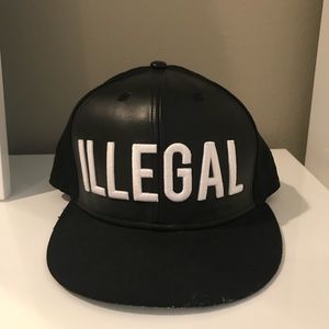 “ILLEGAL” BLVCK SCVLE x New Era Snapback Hat